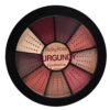 kit de sombras 9 sombras 1 primer burgundy ruby rose