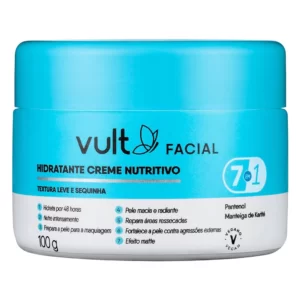 creme hidratante facial nutritivo 100g vult