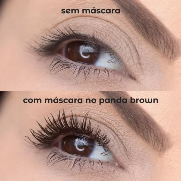 mascara para cilios no panda brown vizzela 2