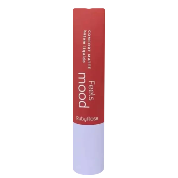 batom liquido comfort matte feels mood position ruby rose