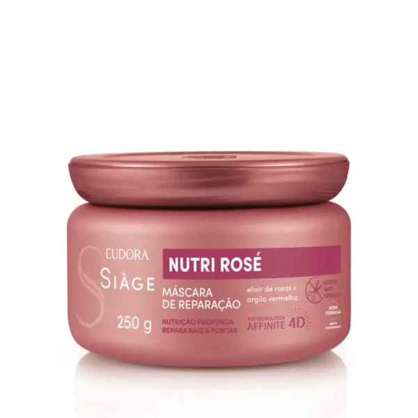 mascara capilar siage nutri rose 250g eudora