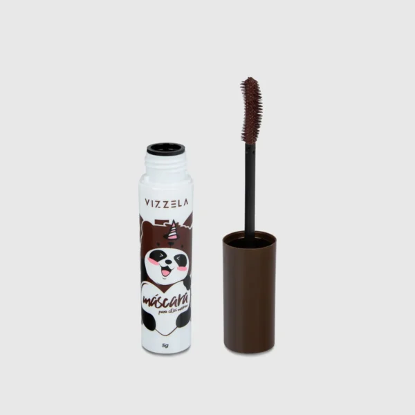 mascara para cilios big no panda brown vizzela