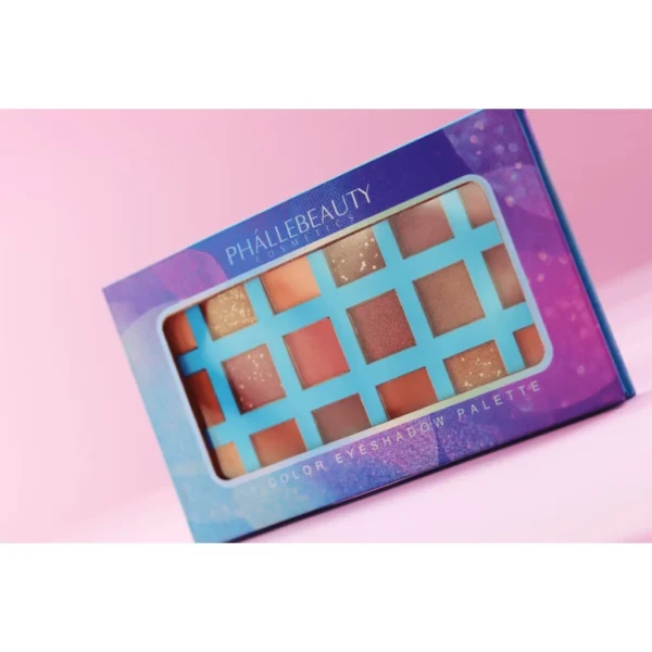 paleta de sombras colors phallebeauty cosmetics