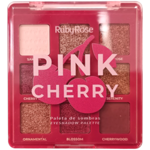 paleta de sombra pink cherry rubyrose