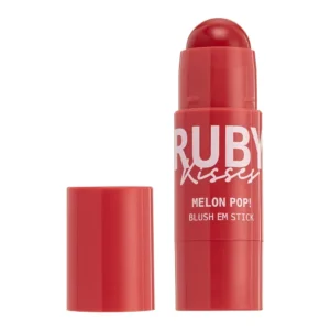 blush em stick melon pop peach pop ruby kisses