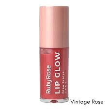 lip glow cor vintage rose rub rose