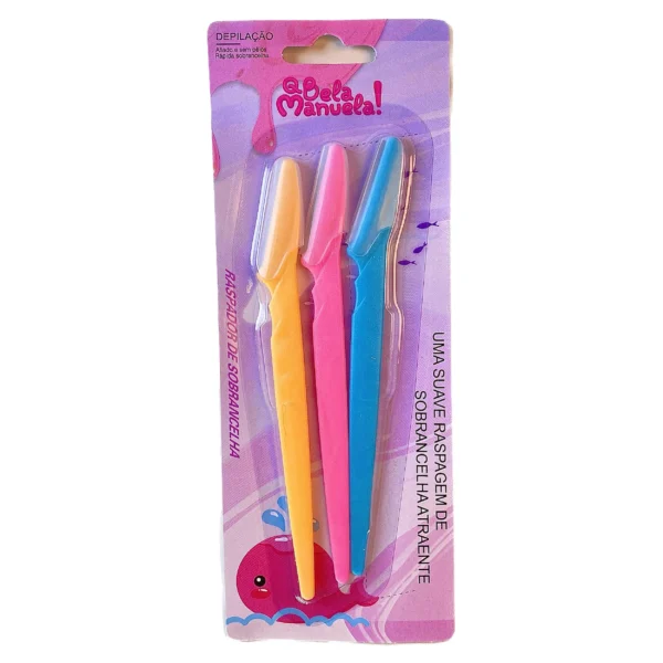 raspador de sobrancelha qbelamanuela